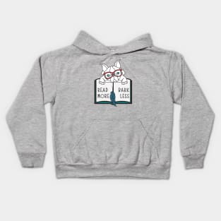 Read More Bark Less Bulldog Kids Hoodie